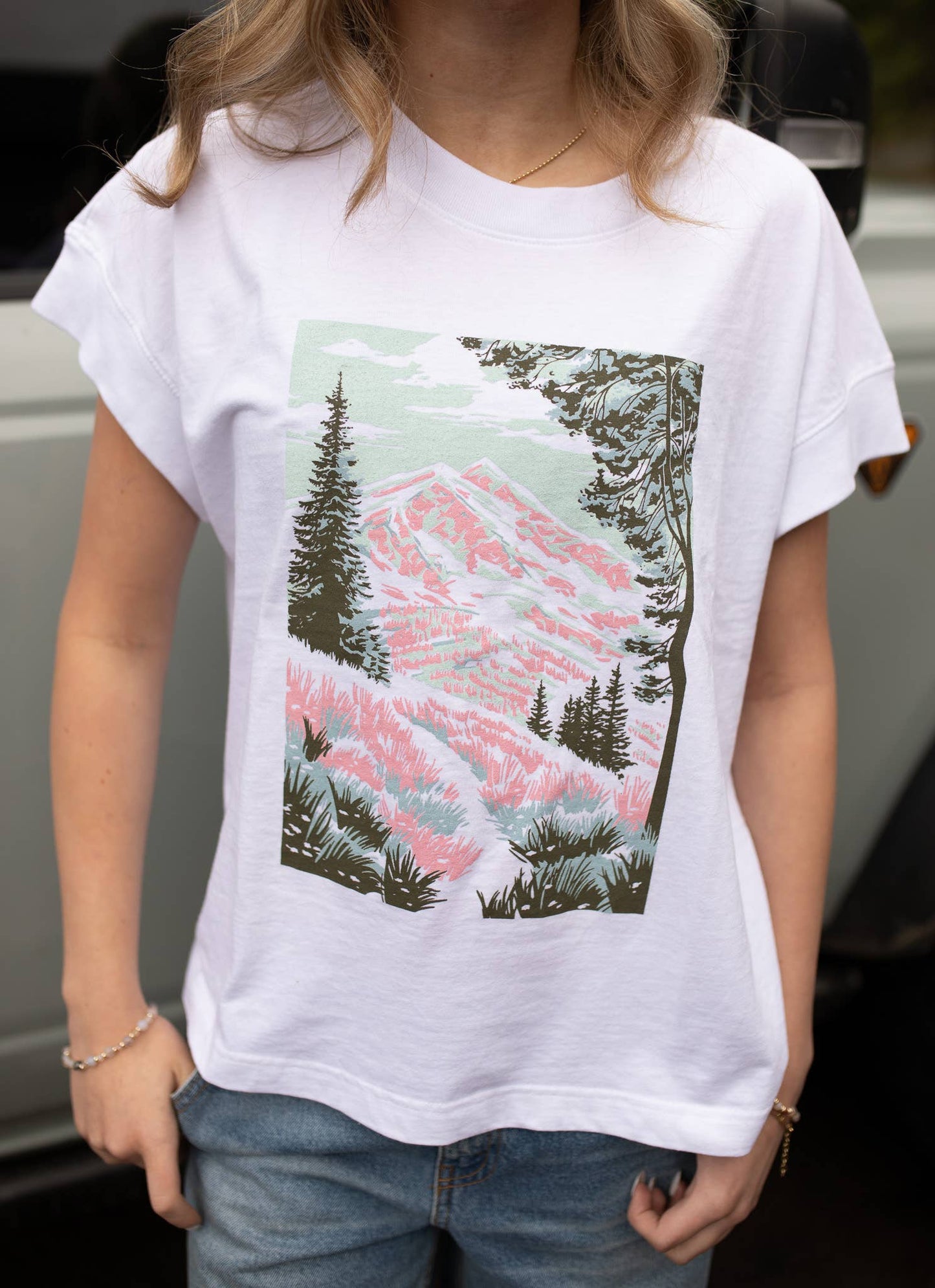 Alpine Summer Ladies Tee