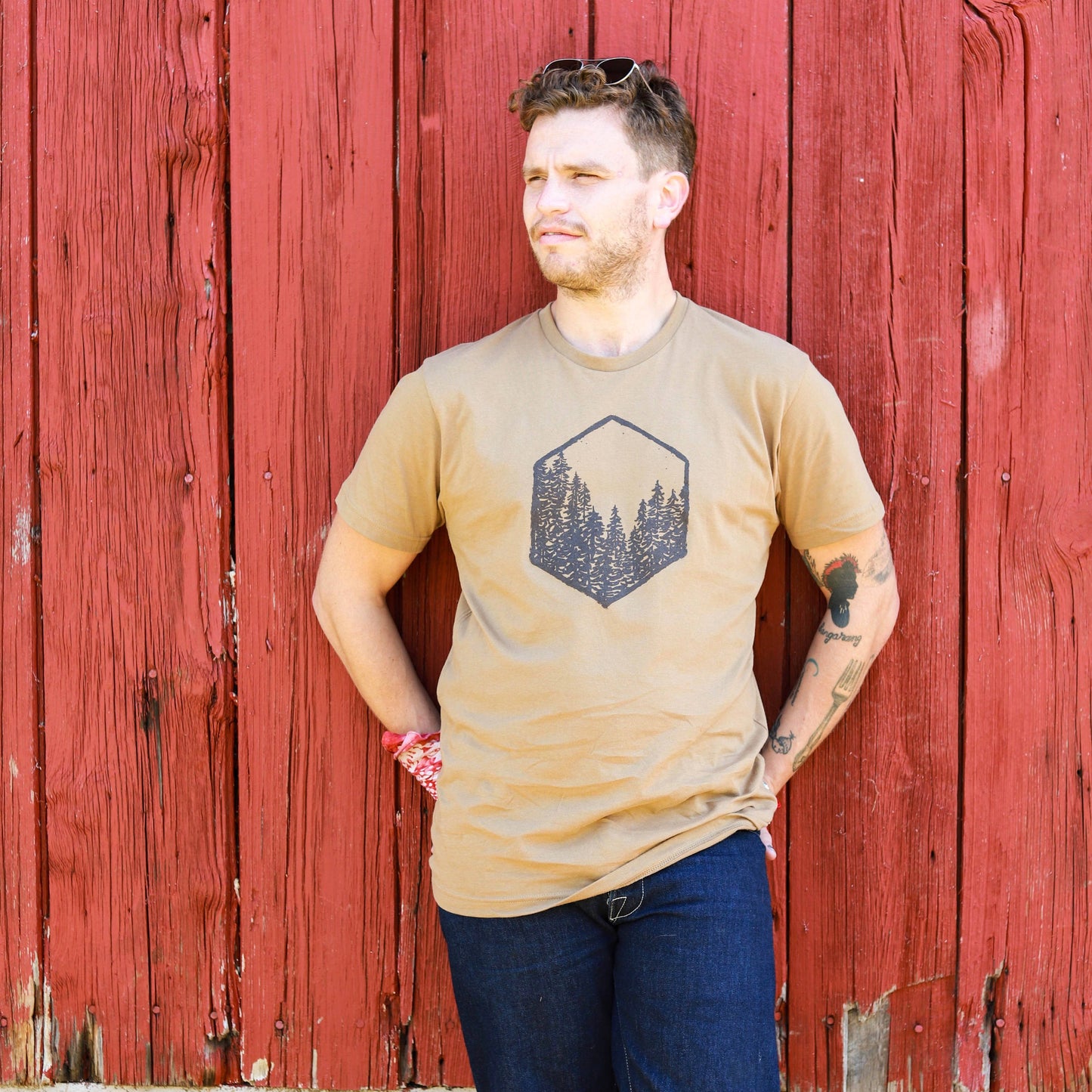 The Woods Men's Tee