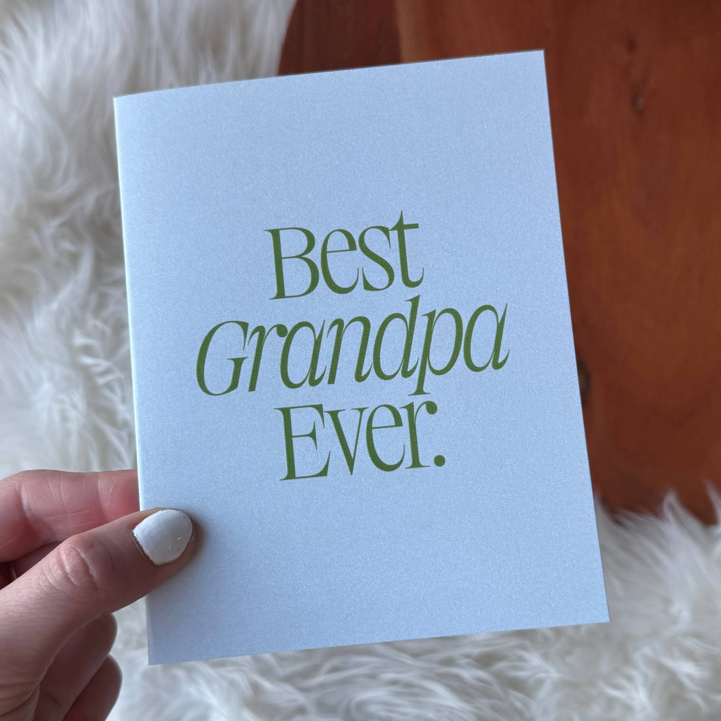 Best Grandpa Ever Father's Day Card