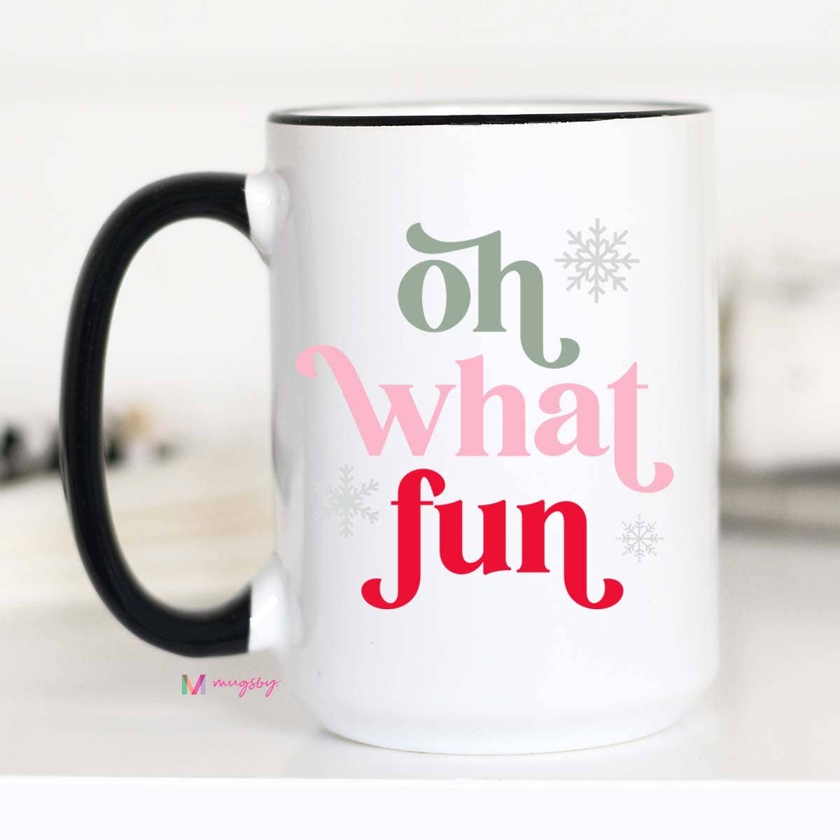 Oh What Fun Christmas Mug