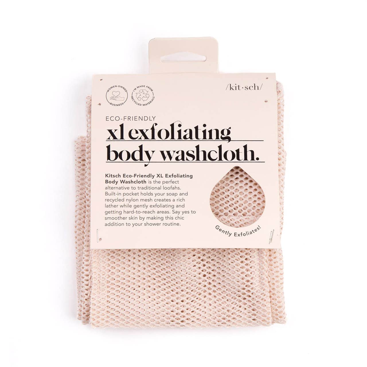 Exfoliating Body Washcloth