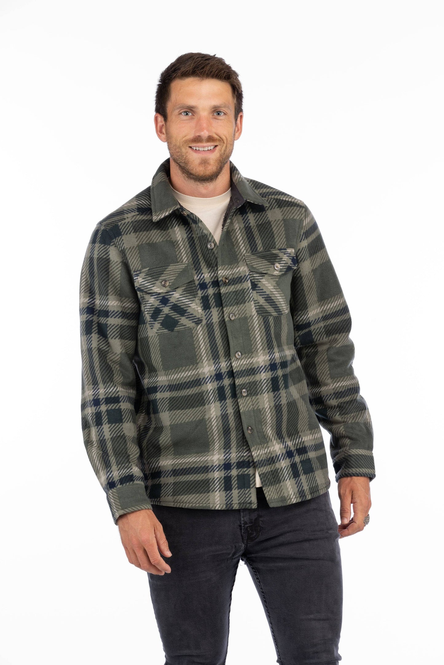 Koda Sherpa Lined Shirt Jacket