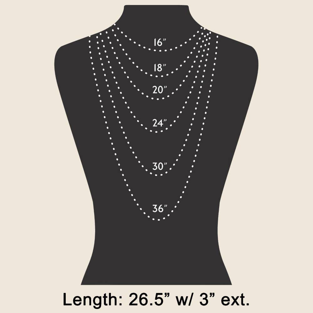 Assorted Beaded Long Chain Necklace