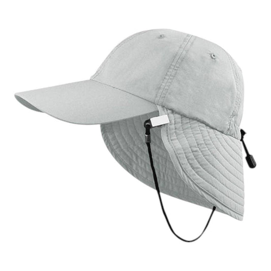 Outdoor Taslon UV Cap with String & Clip