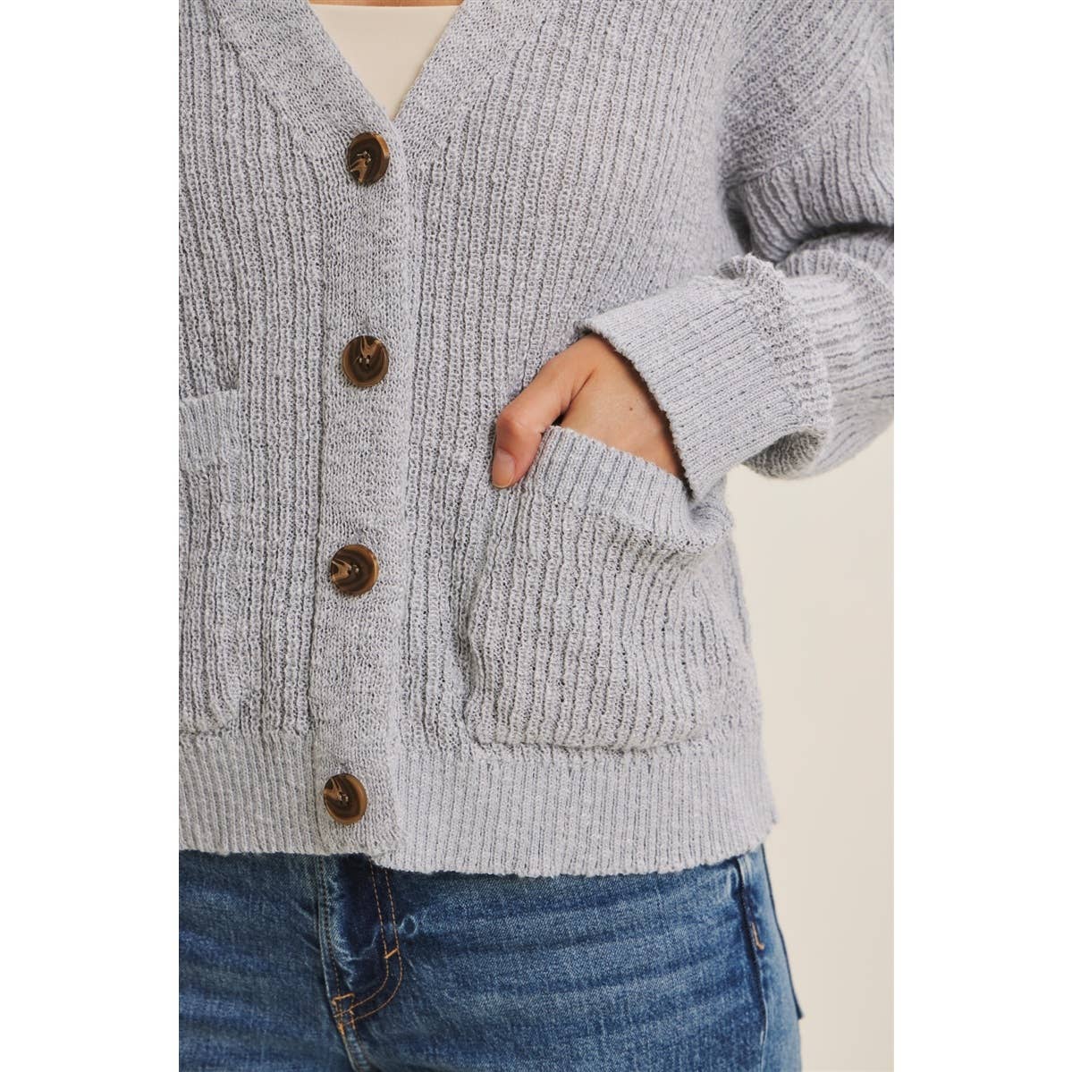 Relaxed Sweater Cardigan
