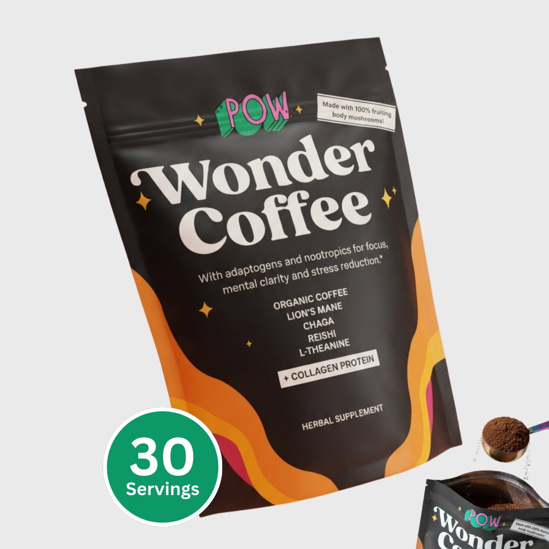 Wonder Coffee – Functional Mushroom Coffee (30 Servings)