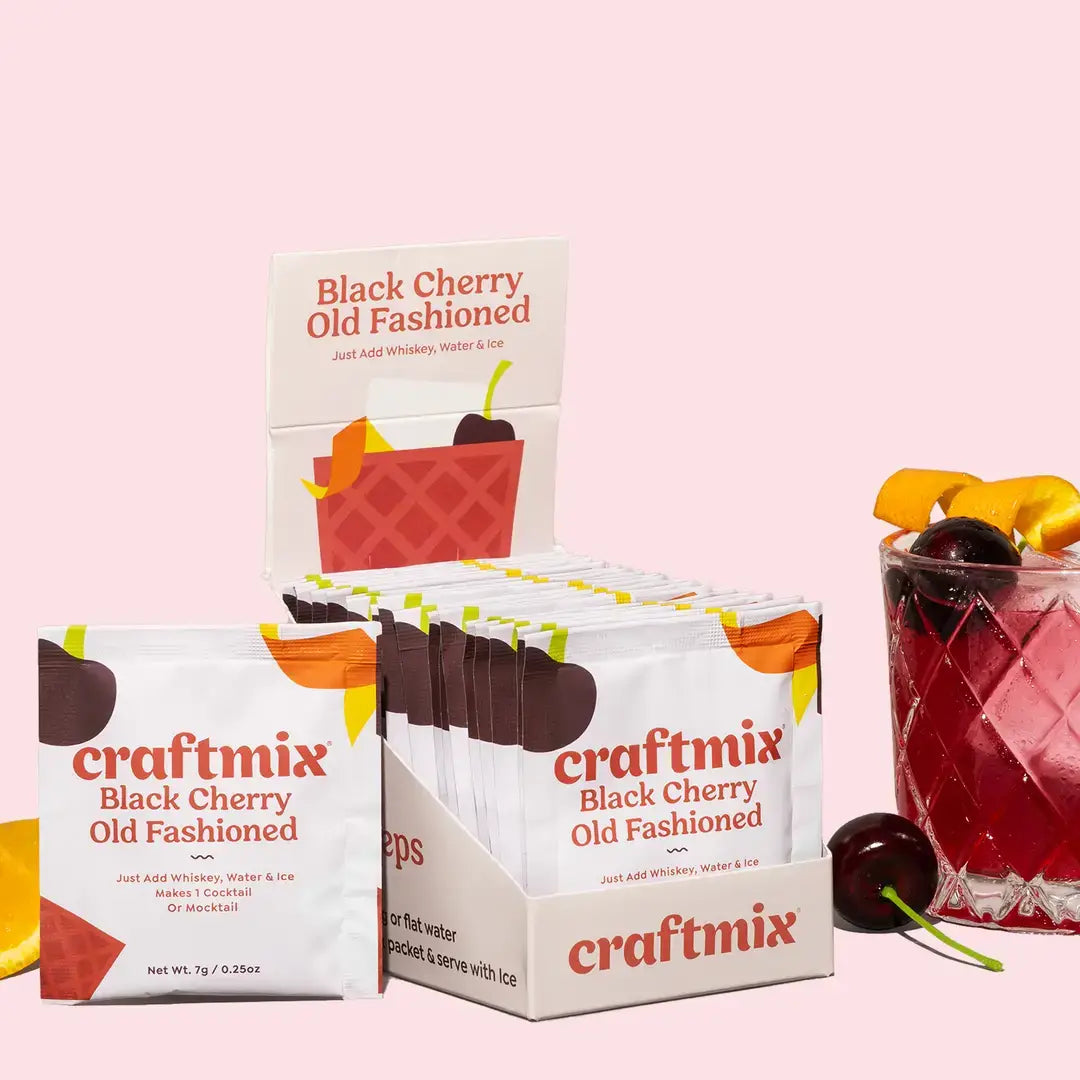 Black Cherry Old Fashioned Cocktail Mixer