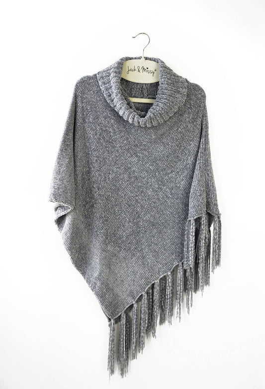 Beyond Soft Chenille Poncho