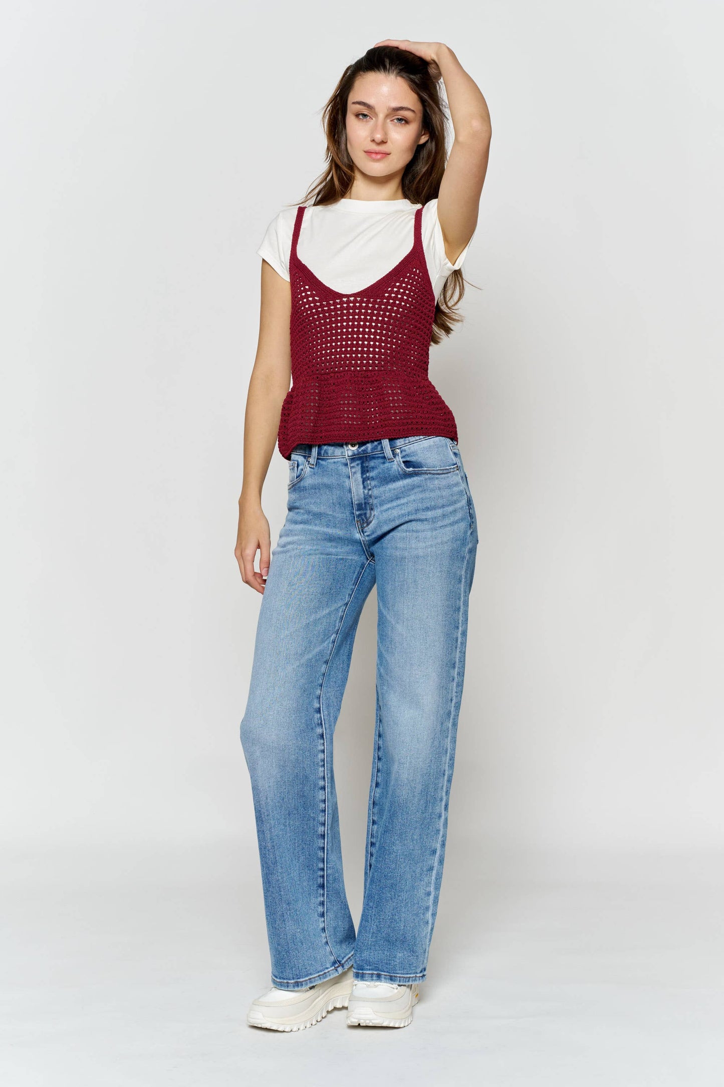 OPEN PACK High Rise Wide Leg Jeans WEP3744