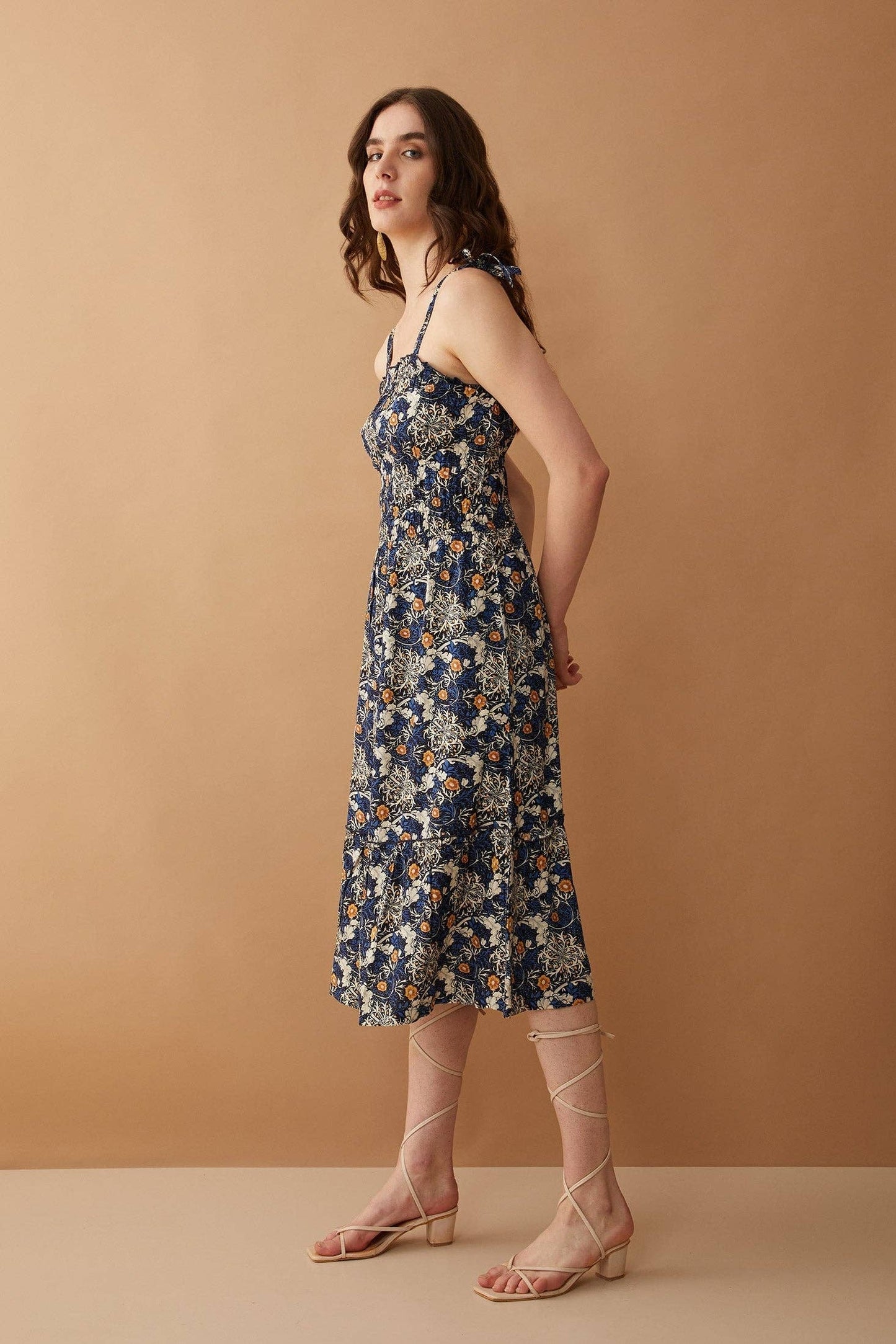 Drop Tier Waist Dress