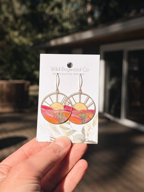 Desert Sunset Earrings