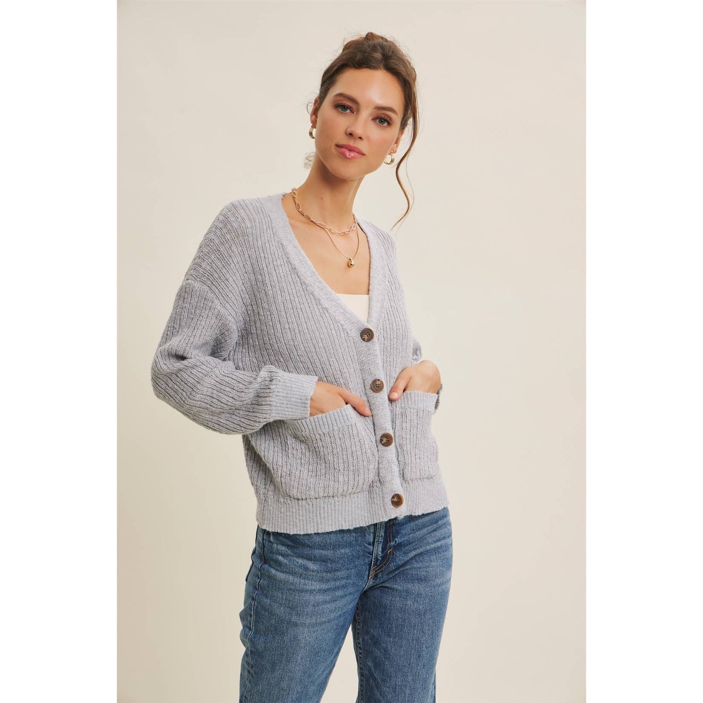 Relaxed Sweater Cardigan