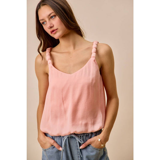 Bubble Hem Tank Top