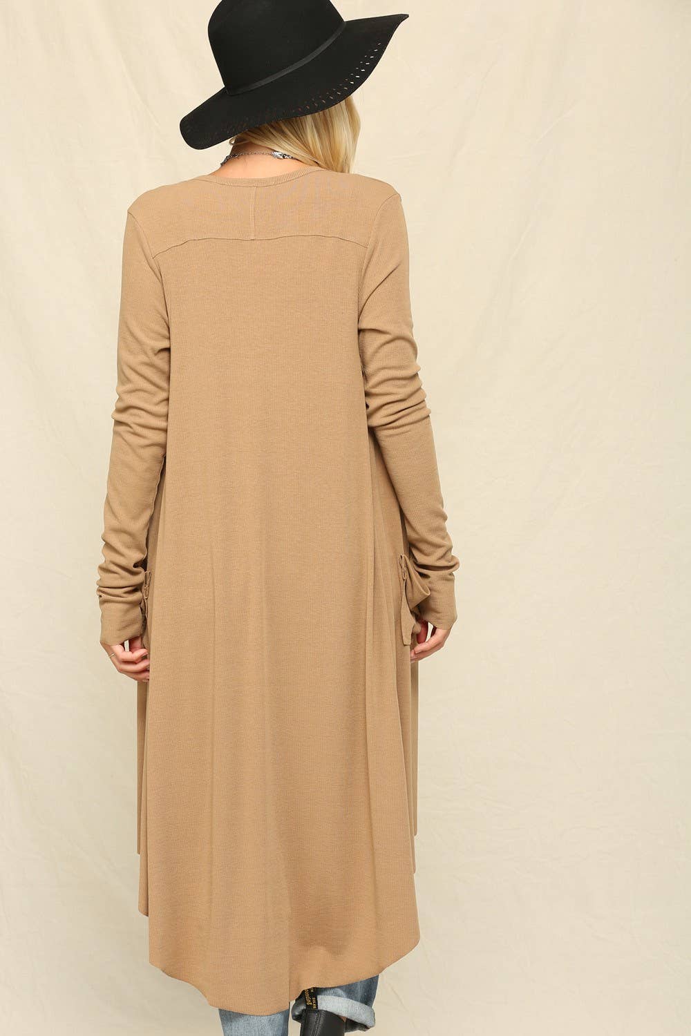 Lightweight Button Up Duster