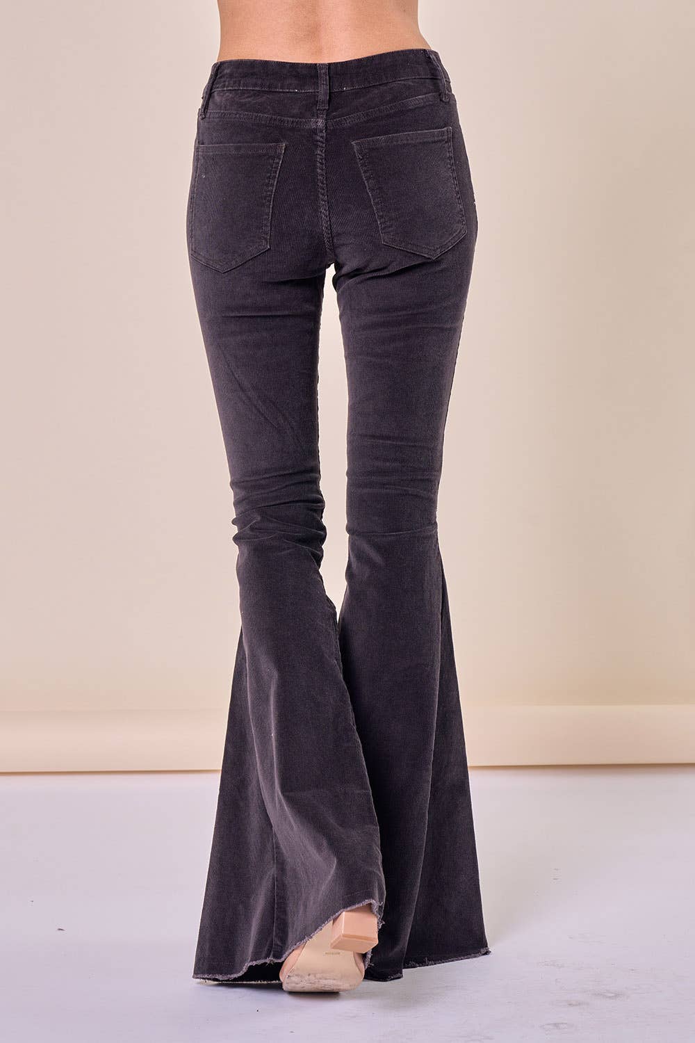 Charcoal Corduroy Bellbottoms