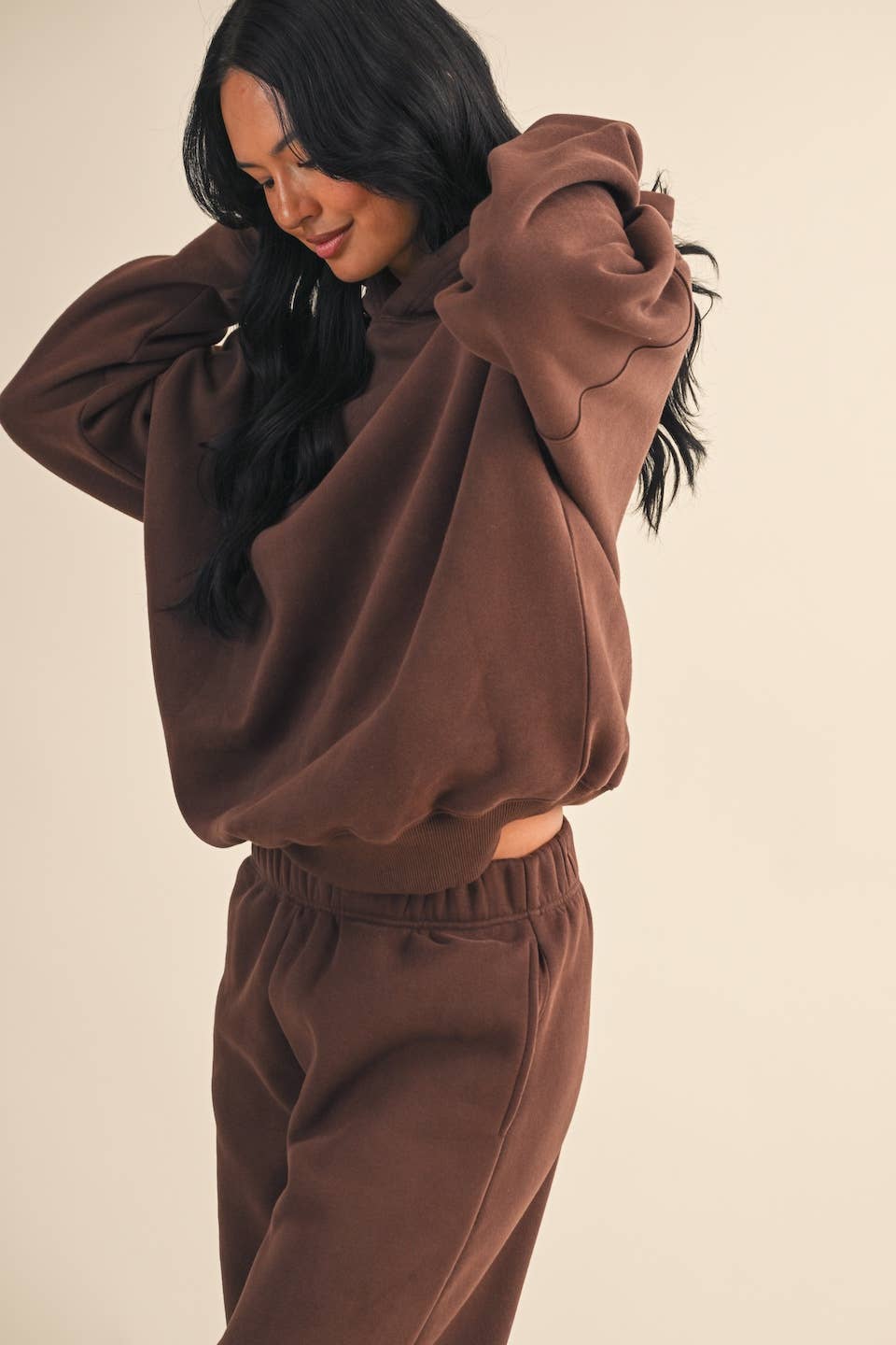 Cozy Fleece Oversized Pullover Hoodie