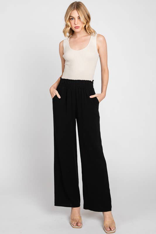 Black Wide Leg Pants