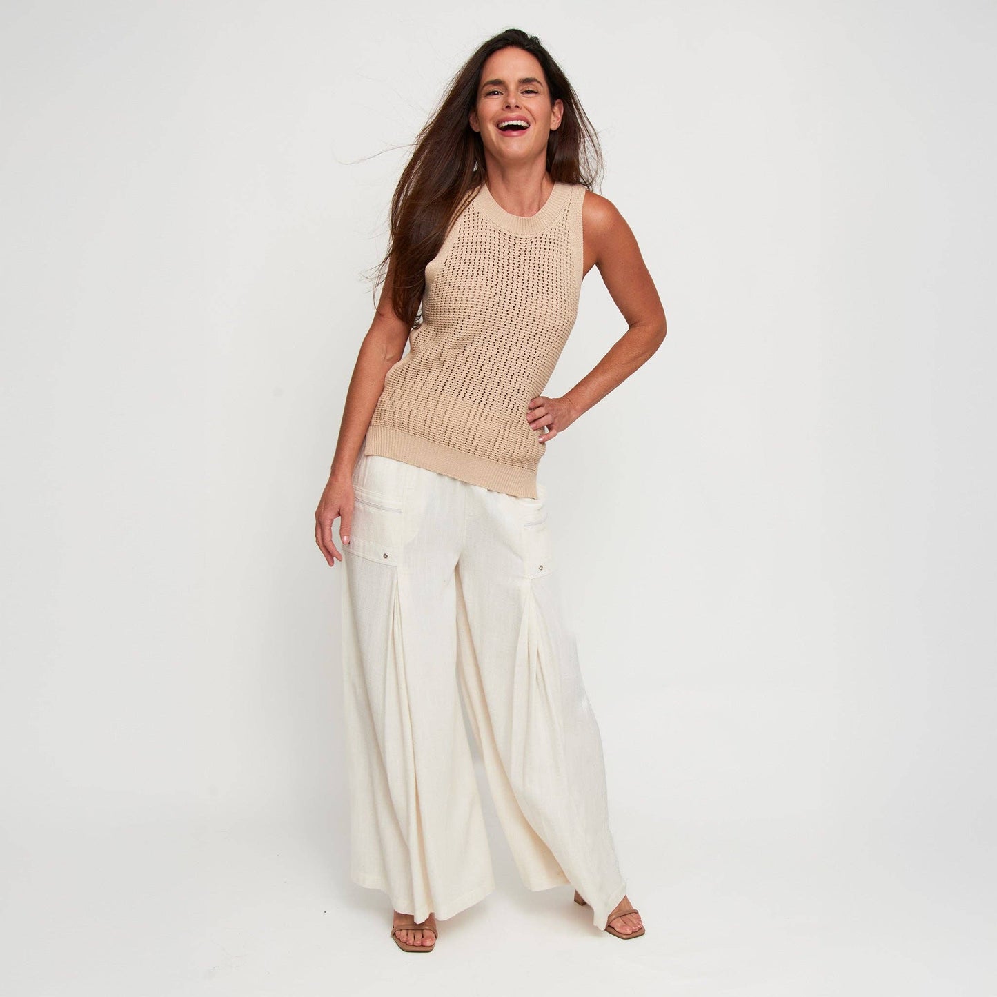 Cotton Knit Tank Top