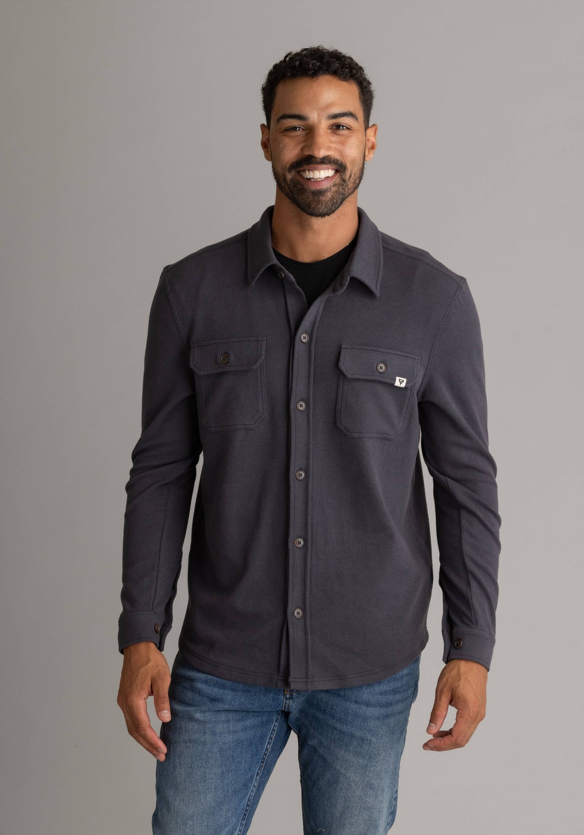 Men's Lichen Stretch Flannel Button Down