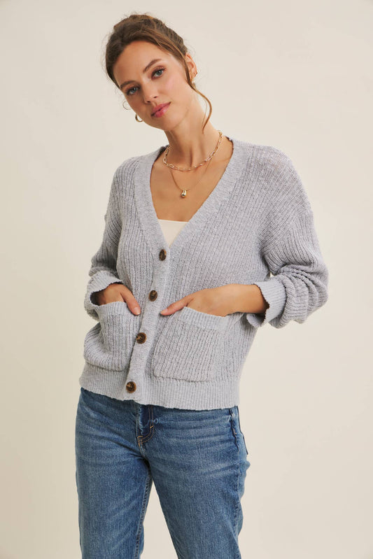 Relaxed Sweater Cardigan