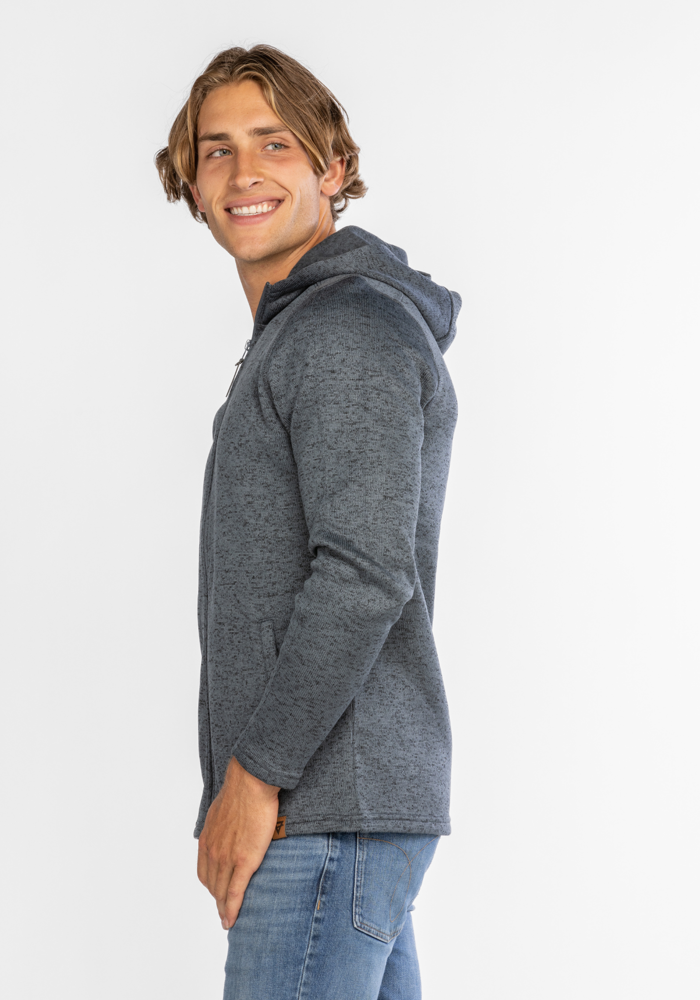 Crispin Sweaterfleece Hooded Jacket