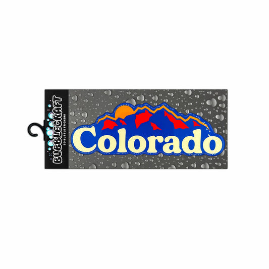 Colorado 3D Bubble Sticker