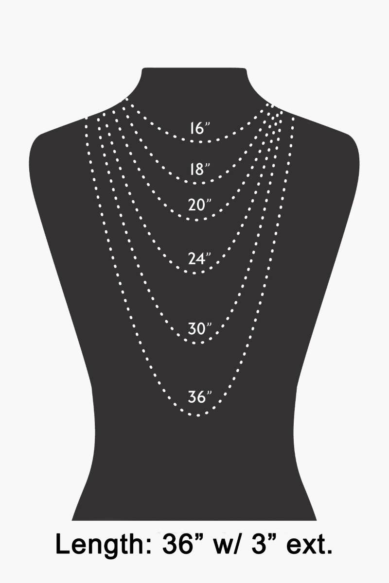 Pearl And Metallic Station Charms Chain Long Necklace Set