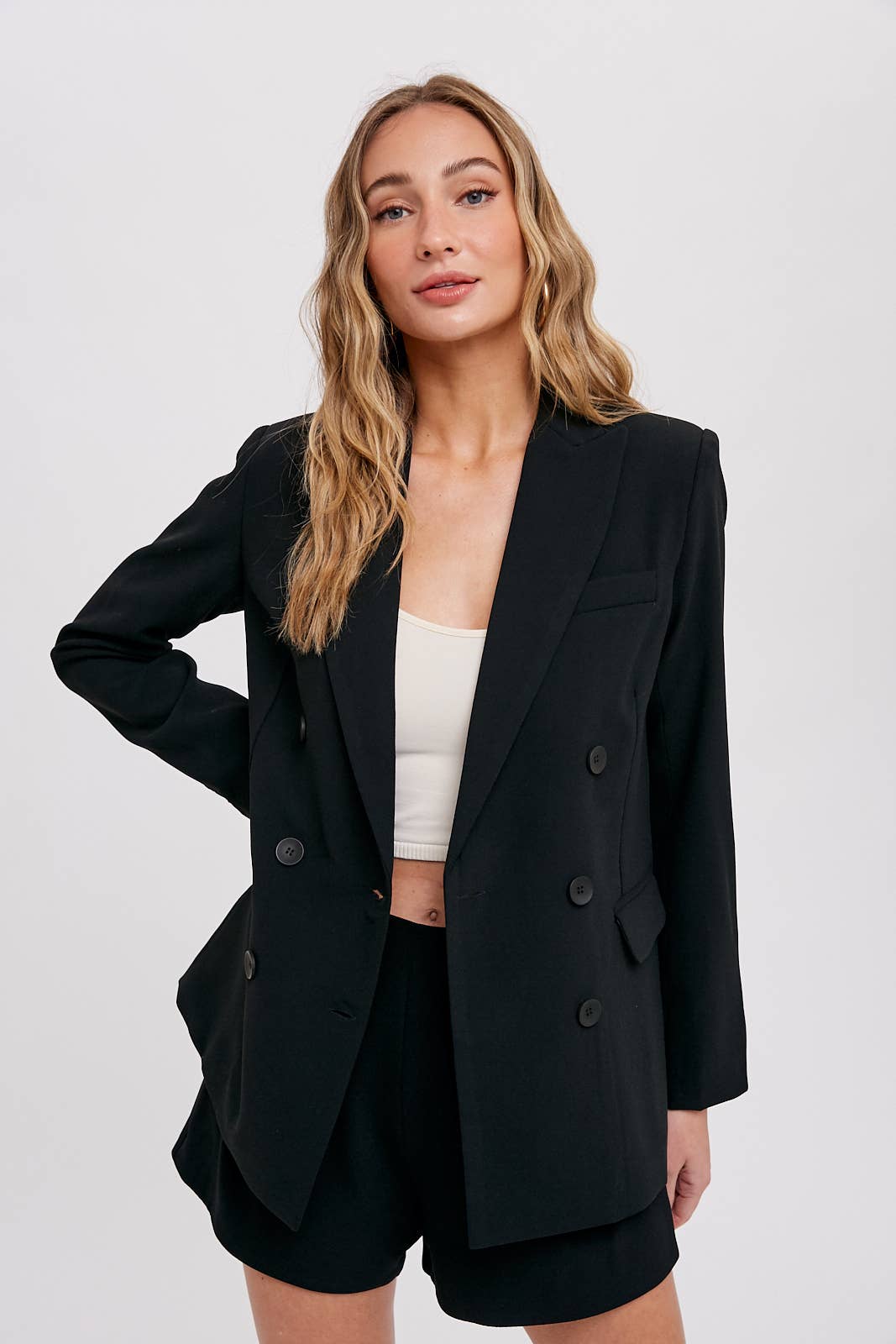 Classic Double Breasted Blazer