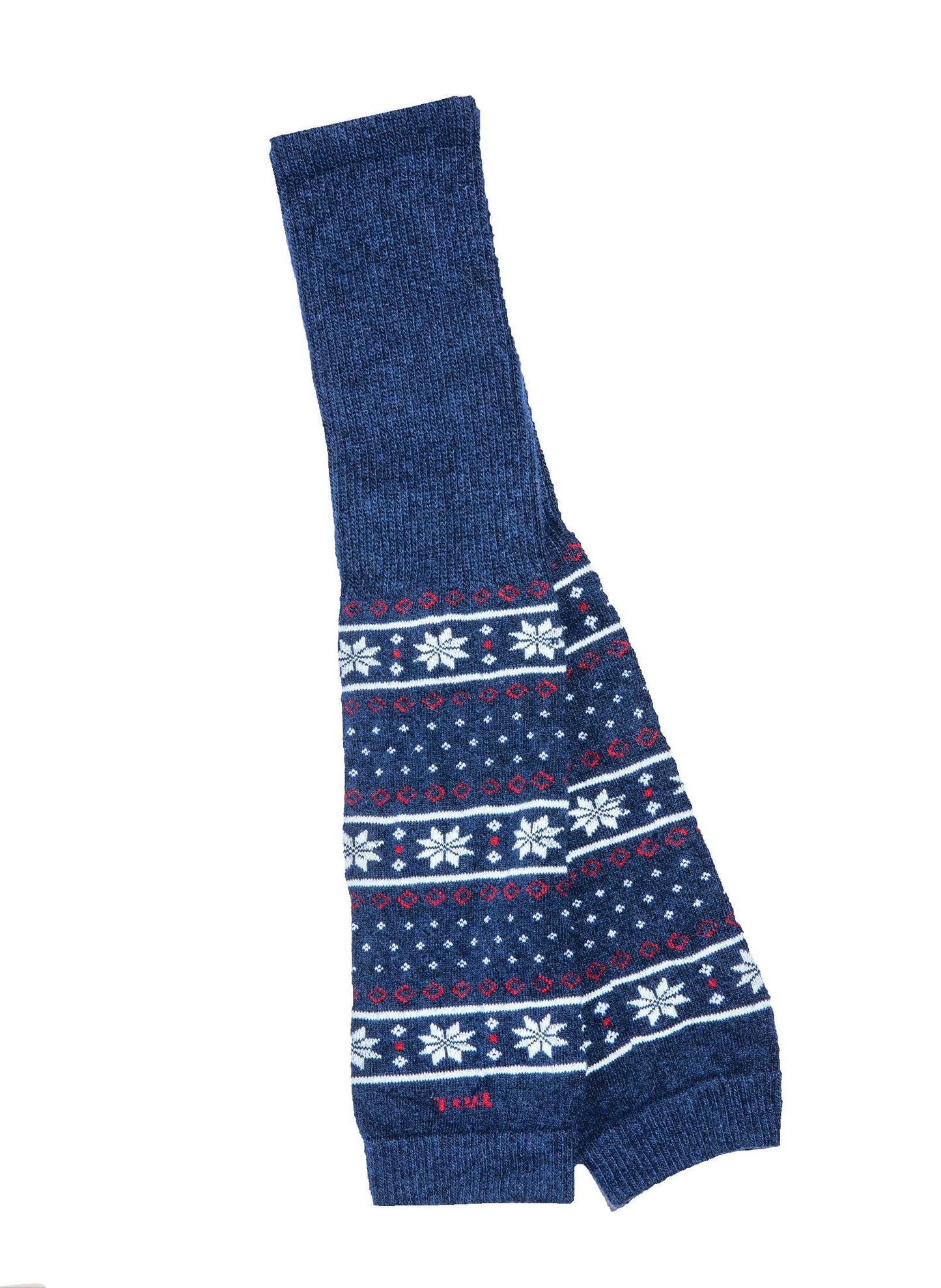 Adult Sheep's Wool Leg Warmers - Navy