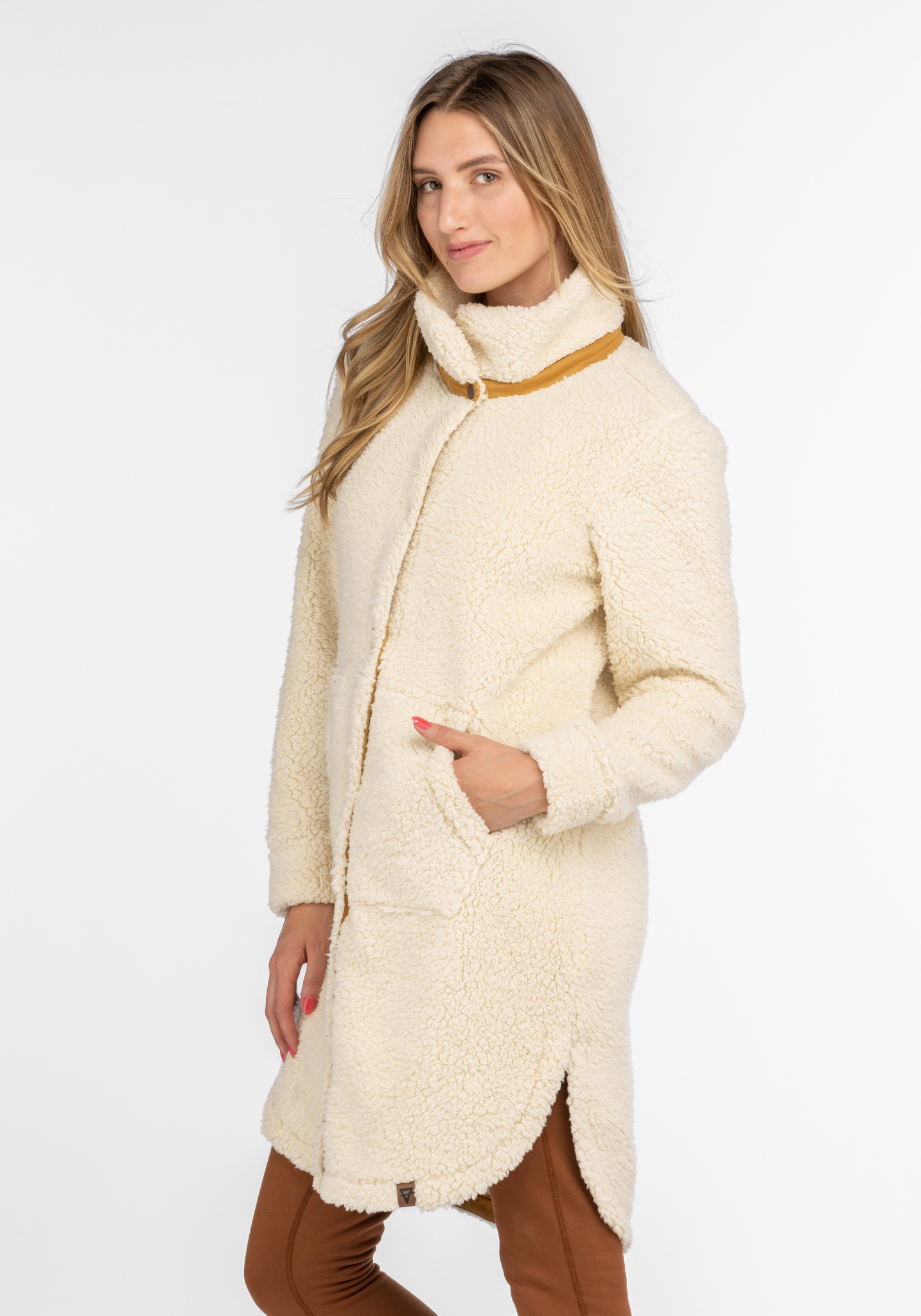 Women's Kinsley Sherpa Long Coat