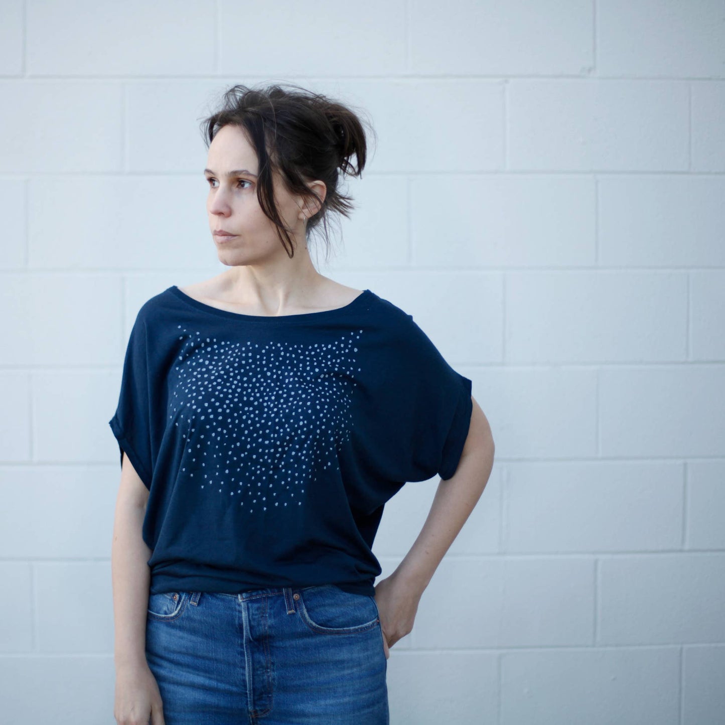 Meteor Shower Organic Bamboo Cotton Tee