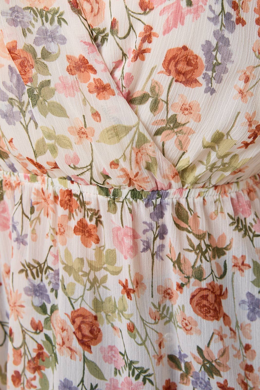 Floral Sleeveless Peplumb Top