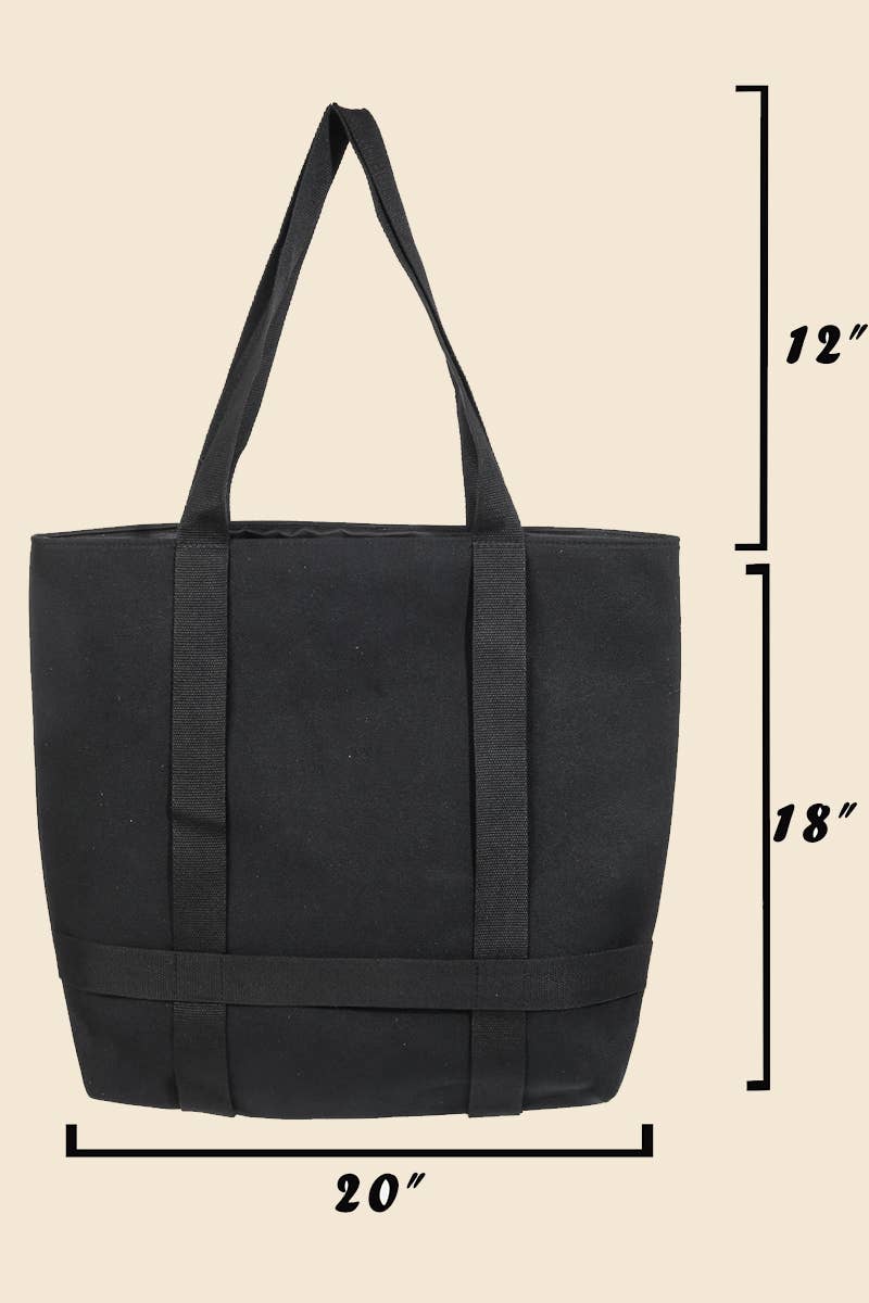 Square Hat Holder Tote Bag