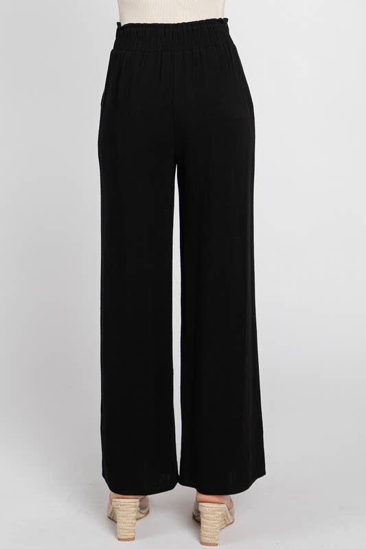 Black Wide Leg Pants