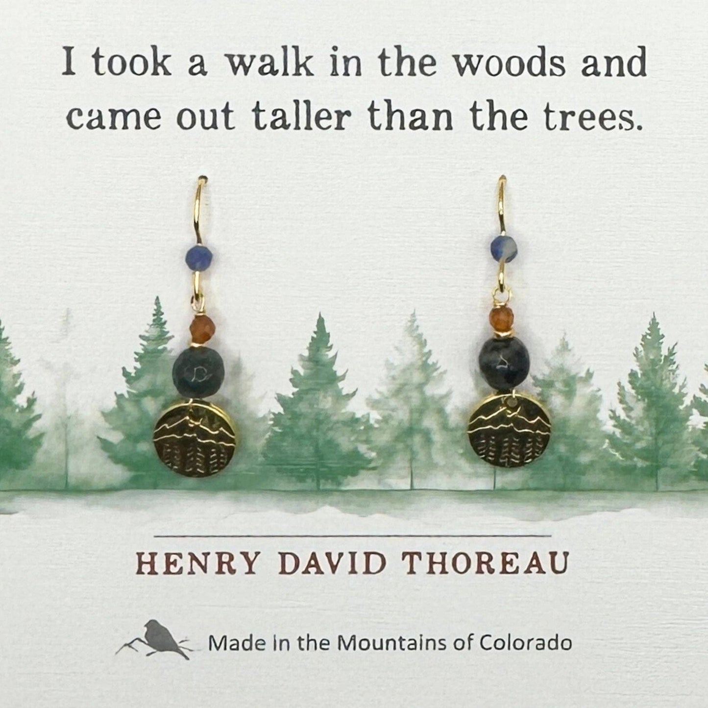 "Walk in the Woods" Earrings