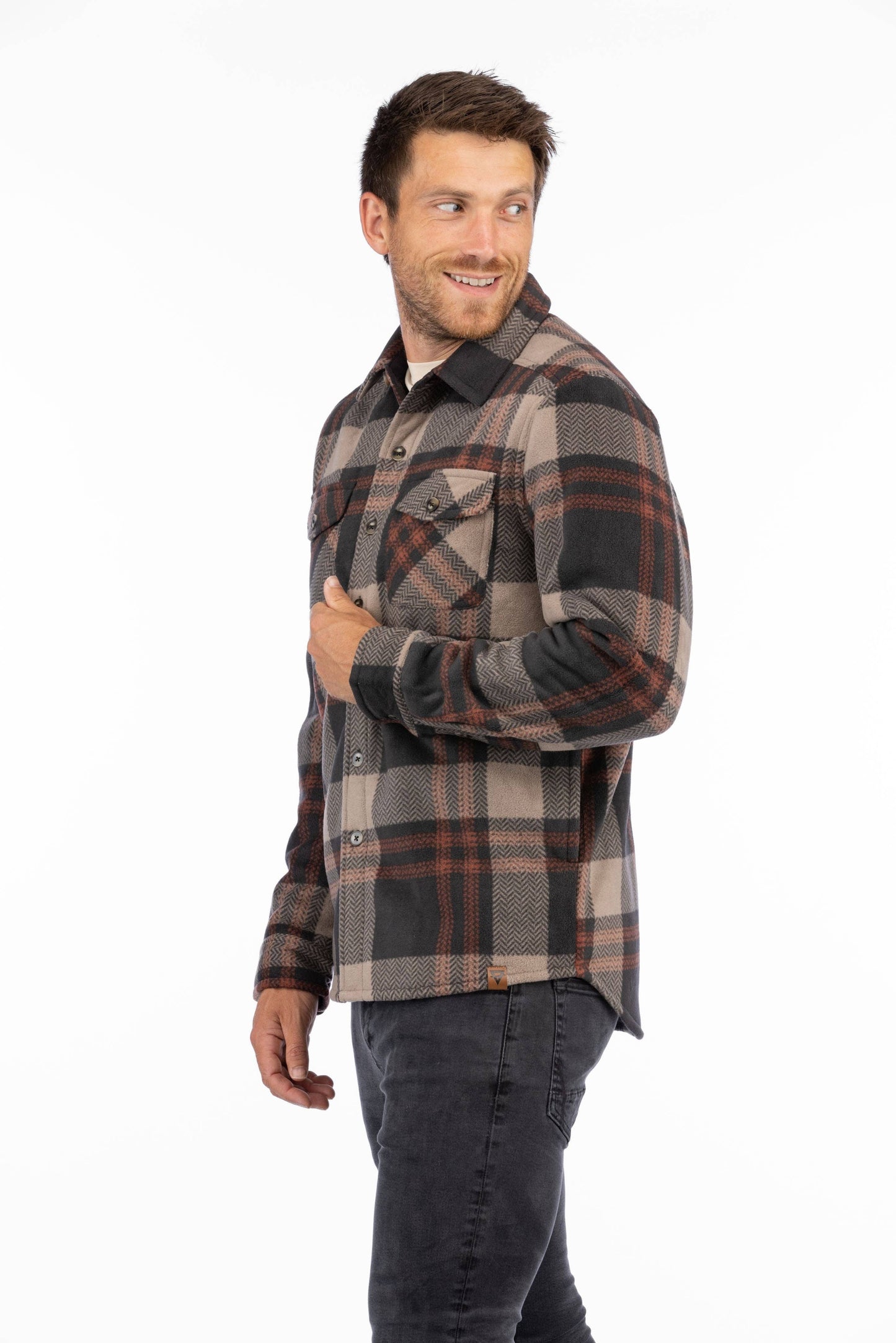 Koda Sherpa Lined Shirt Jacket