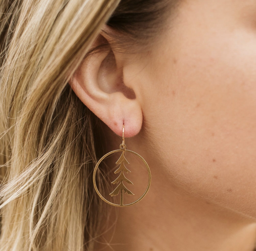 Lone Pine Earrings