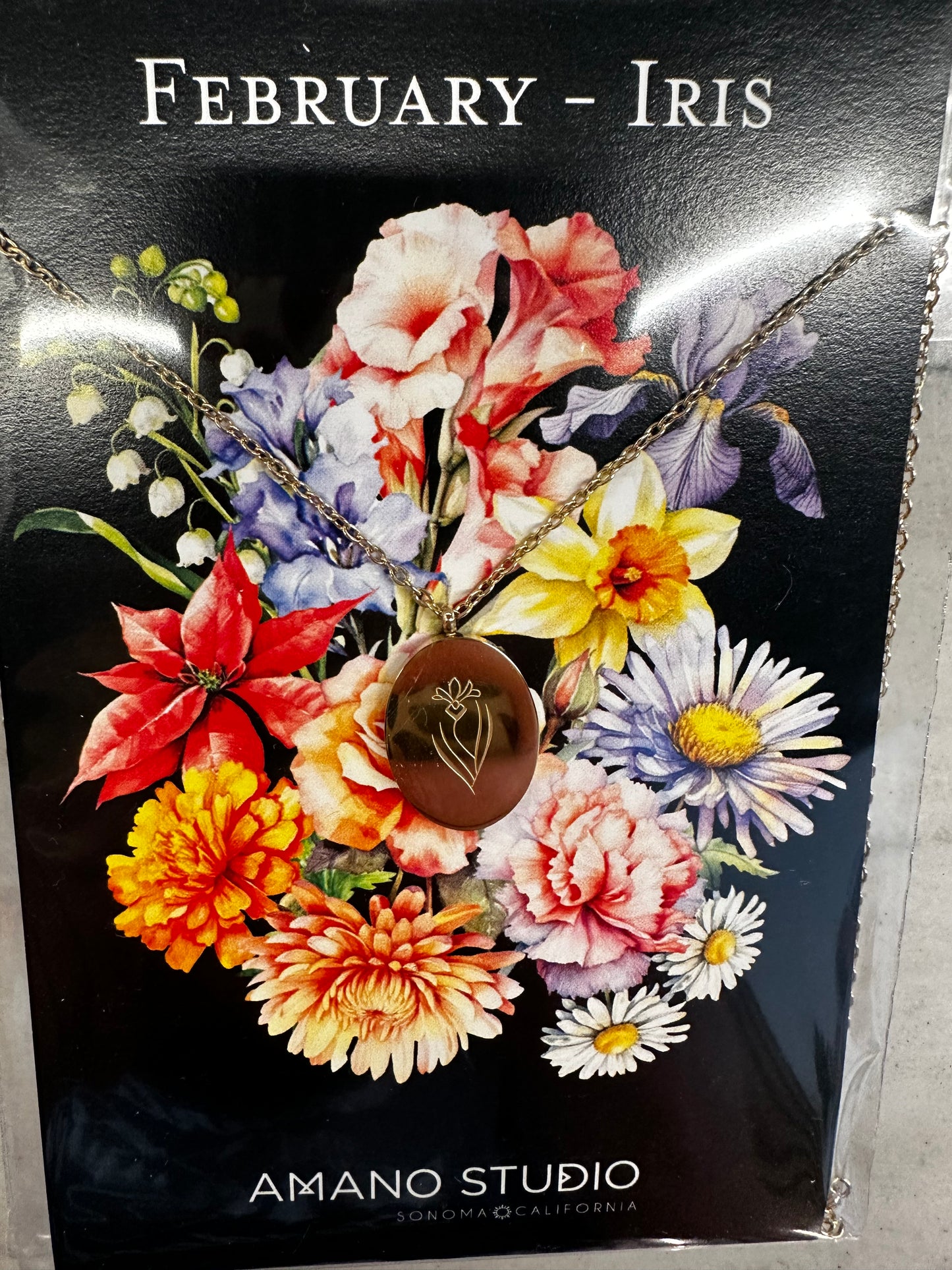 Birth Flower Necklace