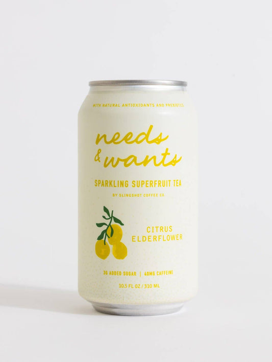 Needs & Wants Tea - Citrus Elderflower (Case of Twelve)