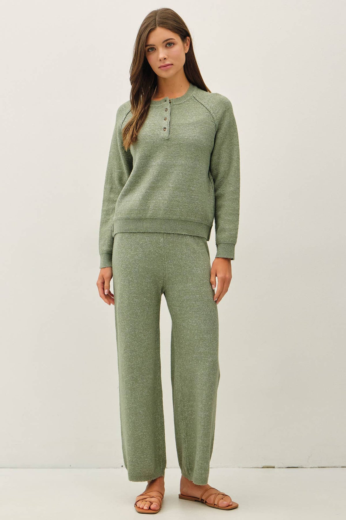 Alpine Ultra Soft Henley Sweater