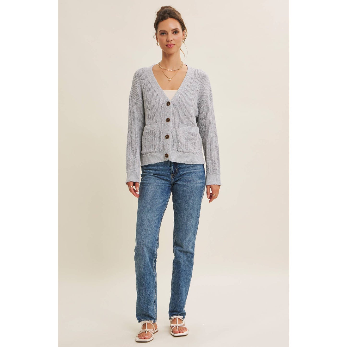 Relaxed Sweater Cardigan
