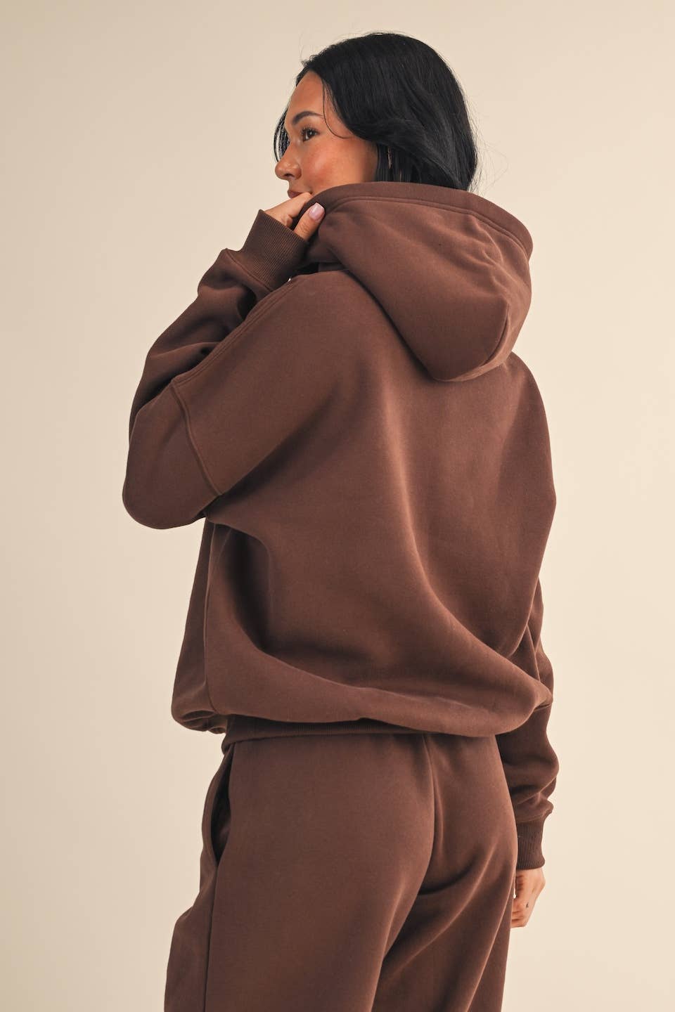 Cozy Fleece Oversized Pullover Hoodie