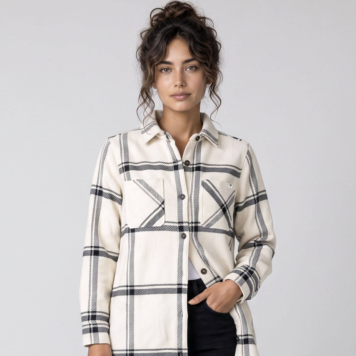 High Country Faux Wool Long Coat