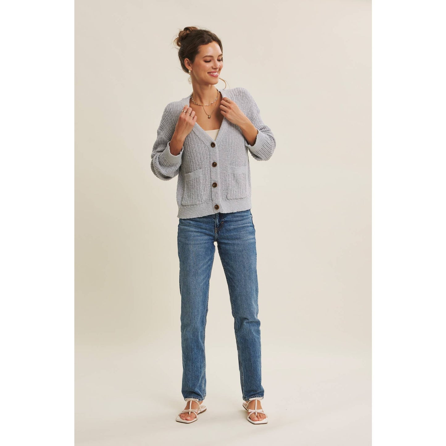 Relaxed Sweater Cardigan