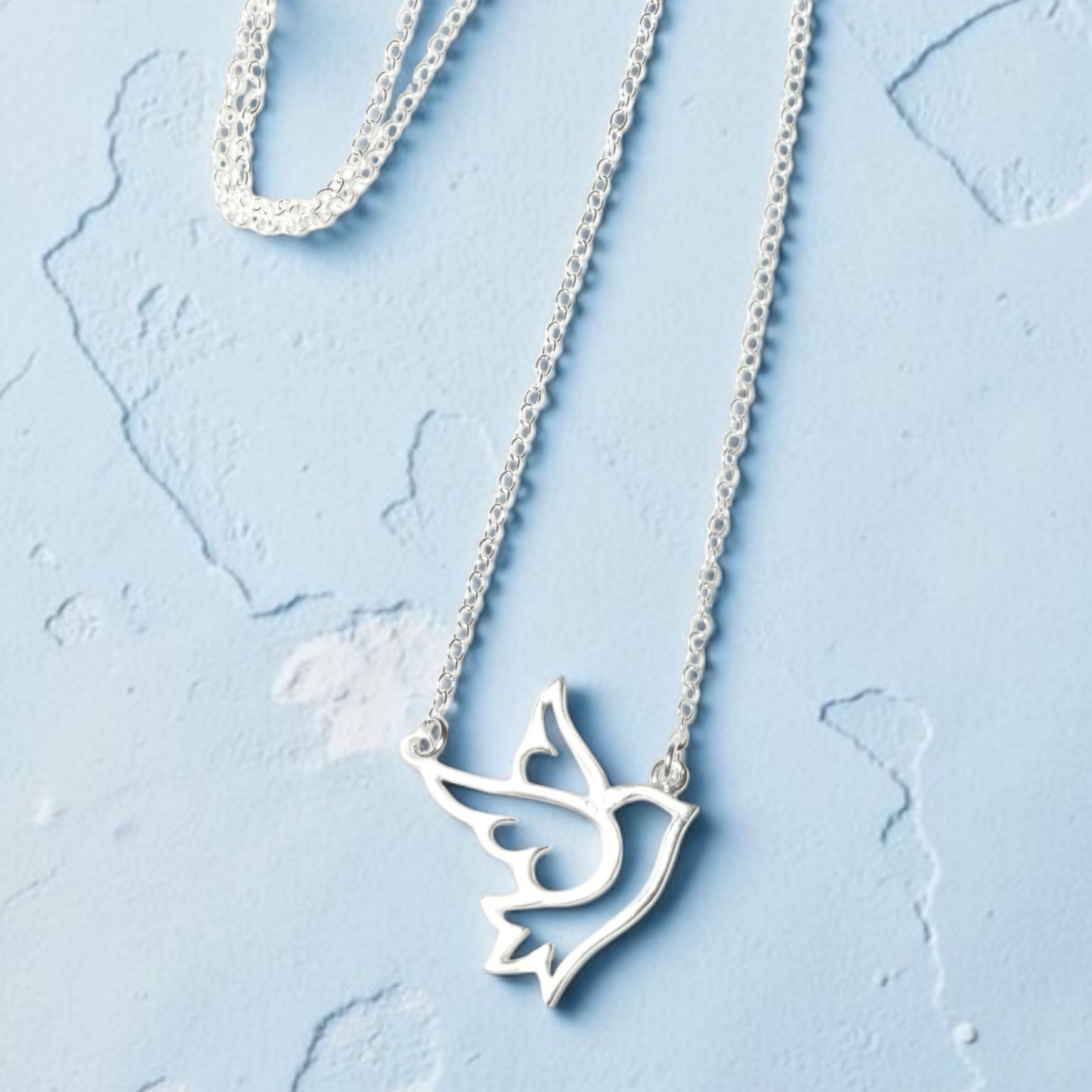 Sterling Bird Necklace