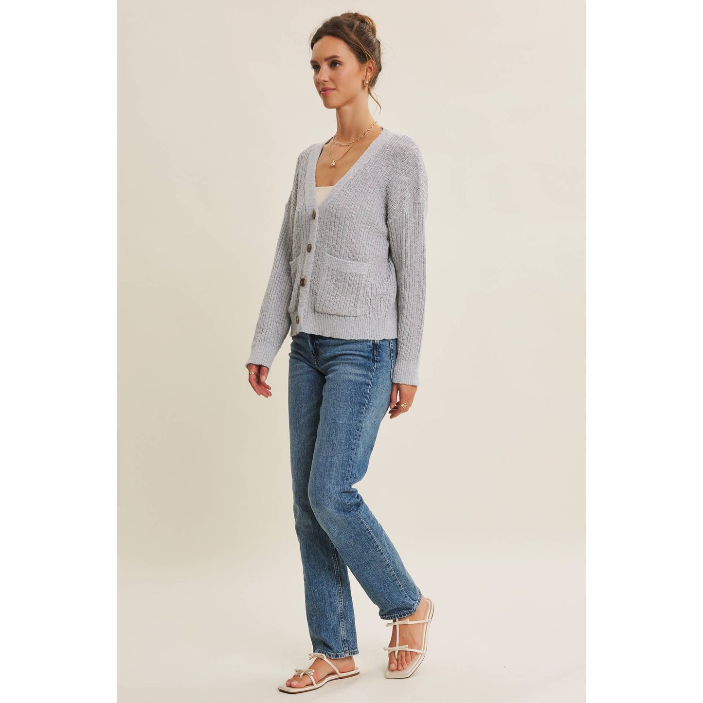 Relaxed Sweater Cardigan