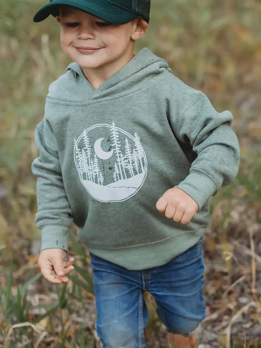 Crescent Moon Youth Hoodie