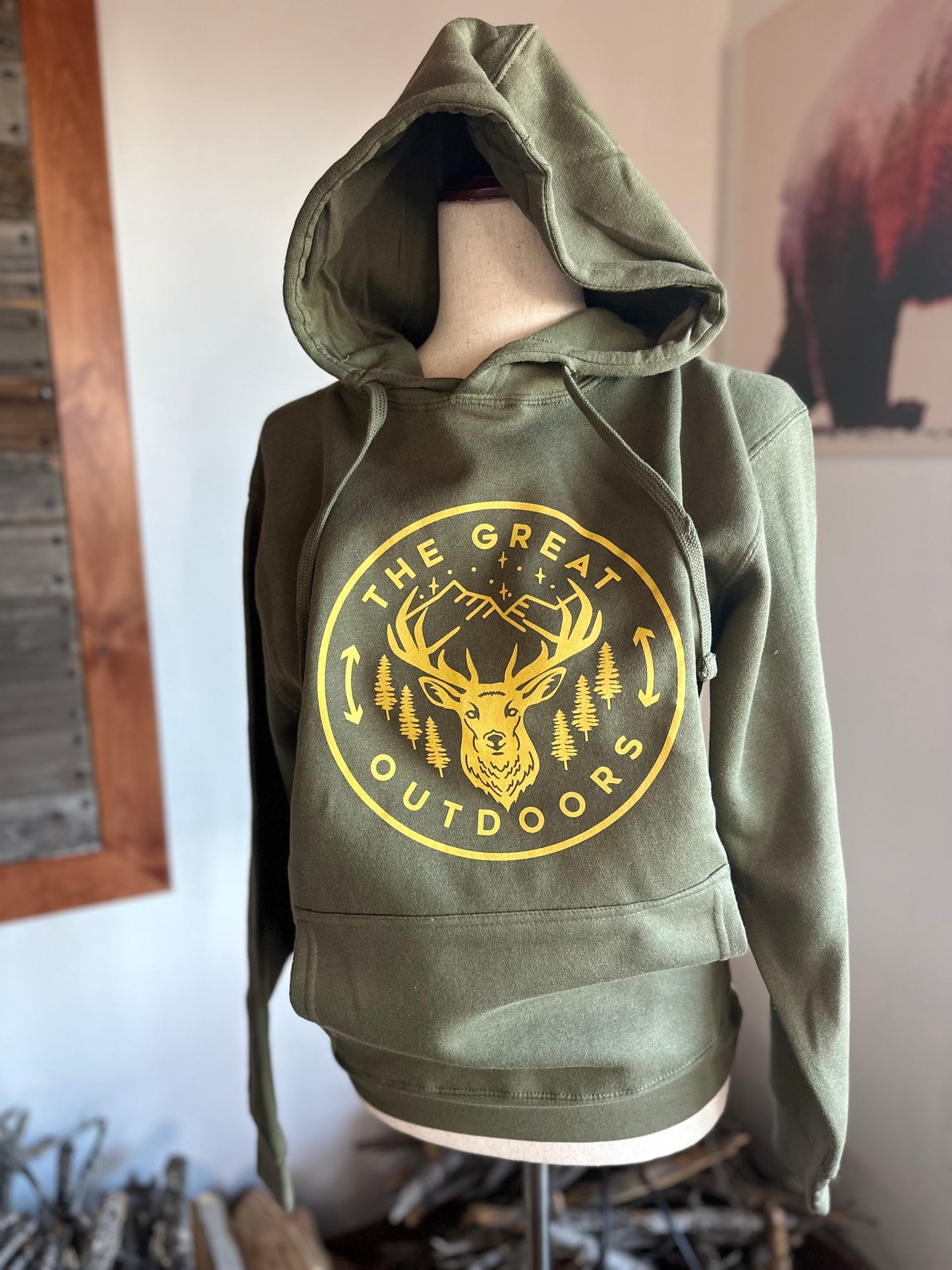 The Great Outdoors Adult Hoodie