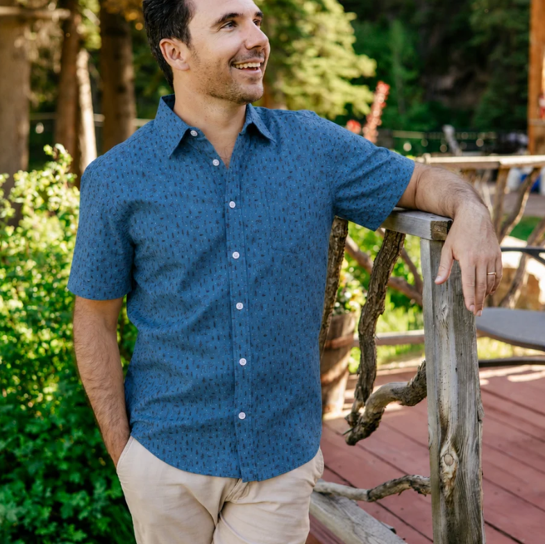 Midnight Moose Camp Shirt