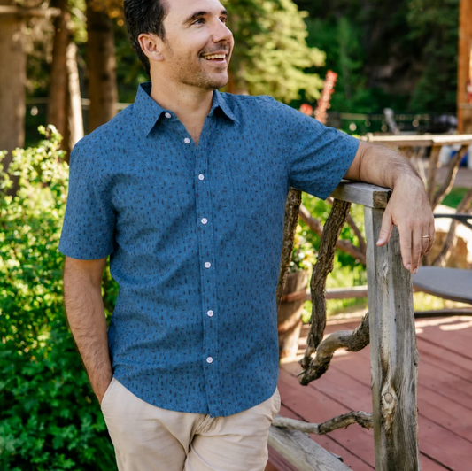 Midnight Moose Camp Shirt